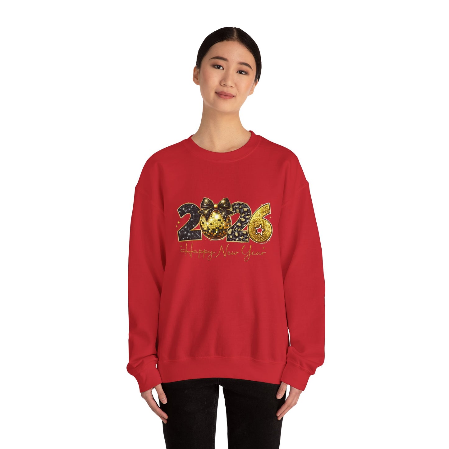 2026 Happy New Year Crewneck Sweatshirt