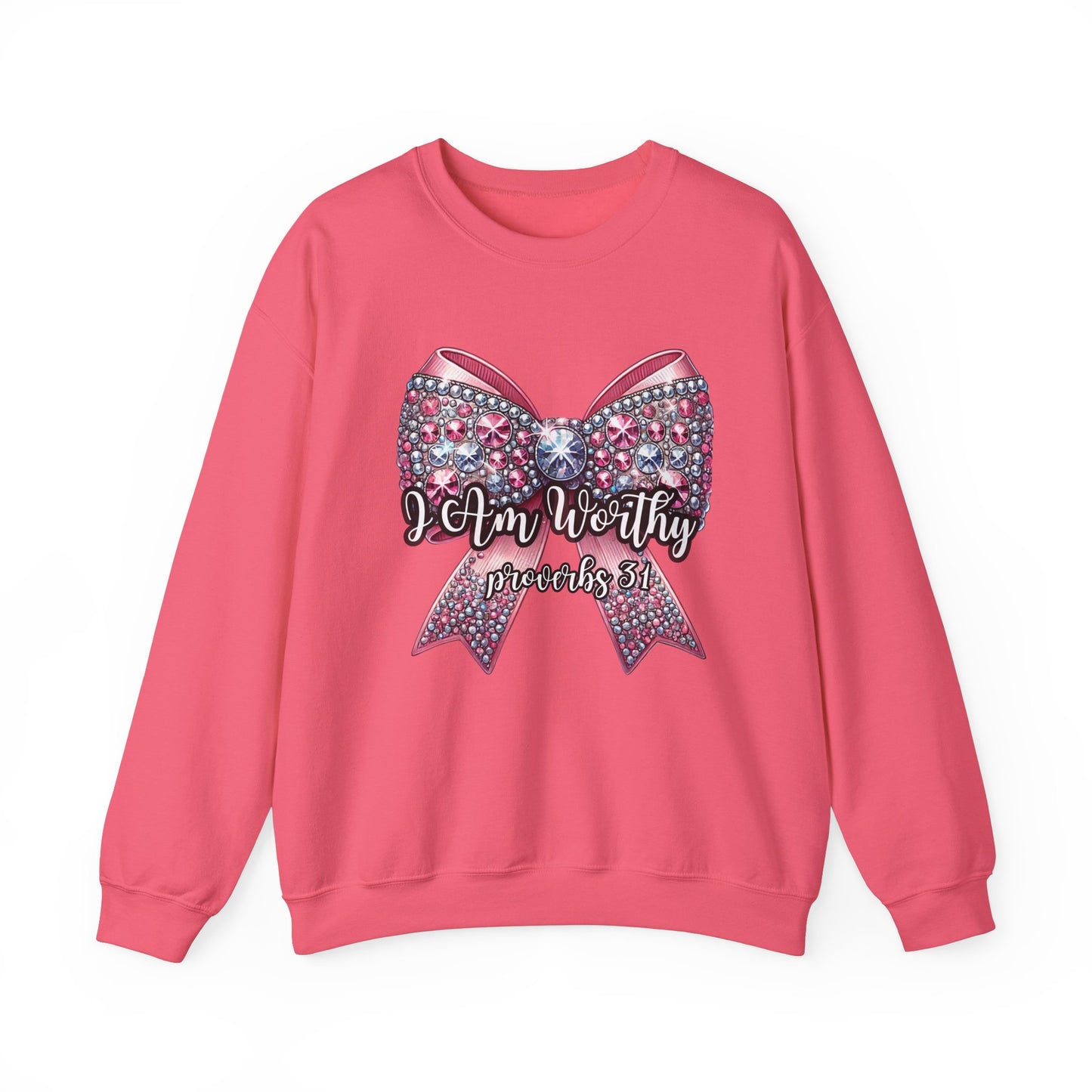 I Am Worthy Unisex Heavy Blend™ Crewneck Sweatshirt