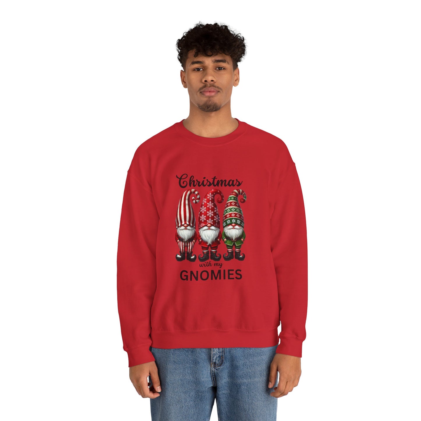 Christmas Gnomies Crewneck Sweatshirt