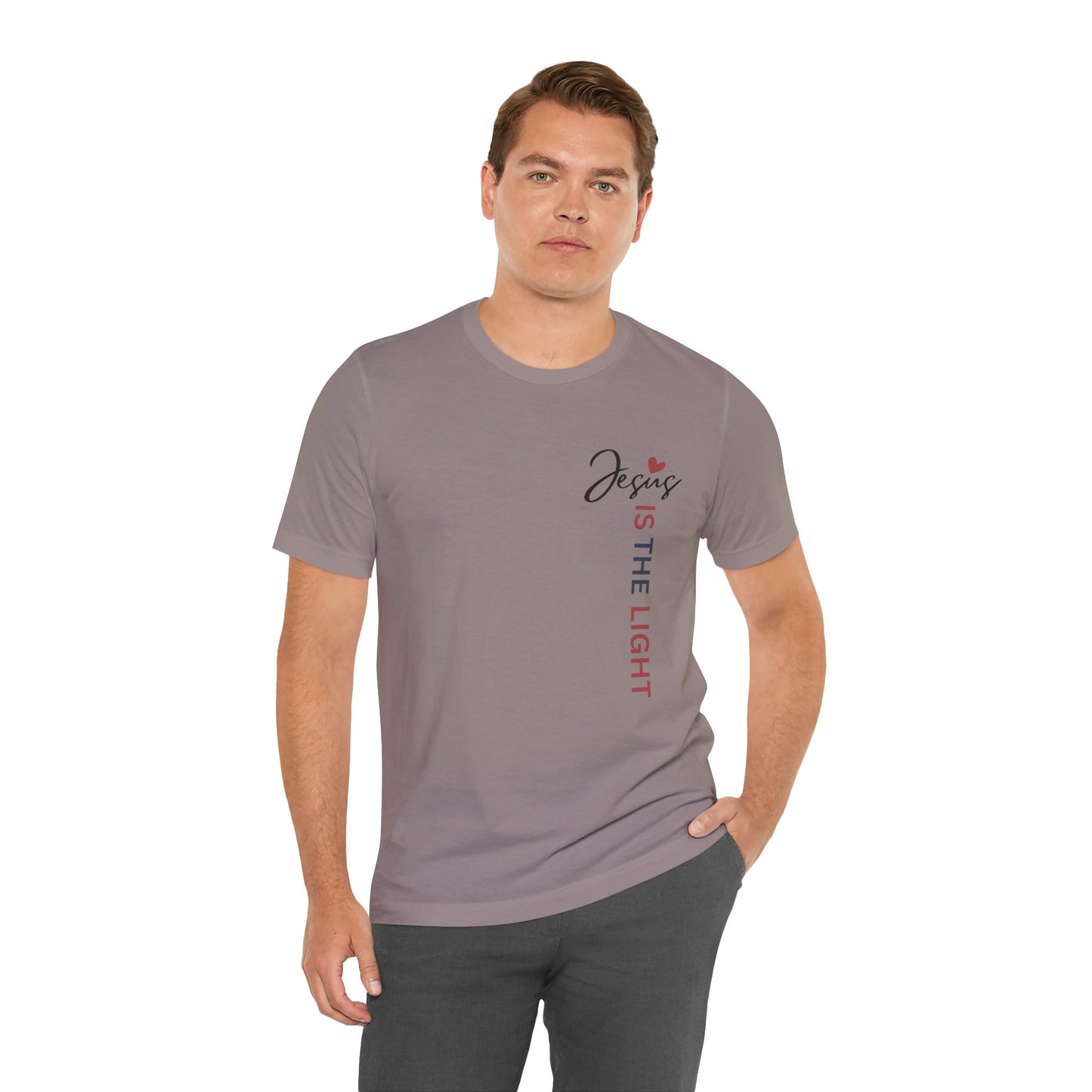 Inspirational Jesus Floral Cross Tee - Unisex Short Sleeve Shirt