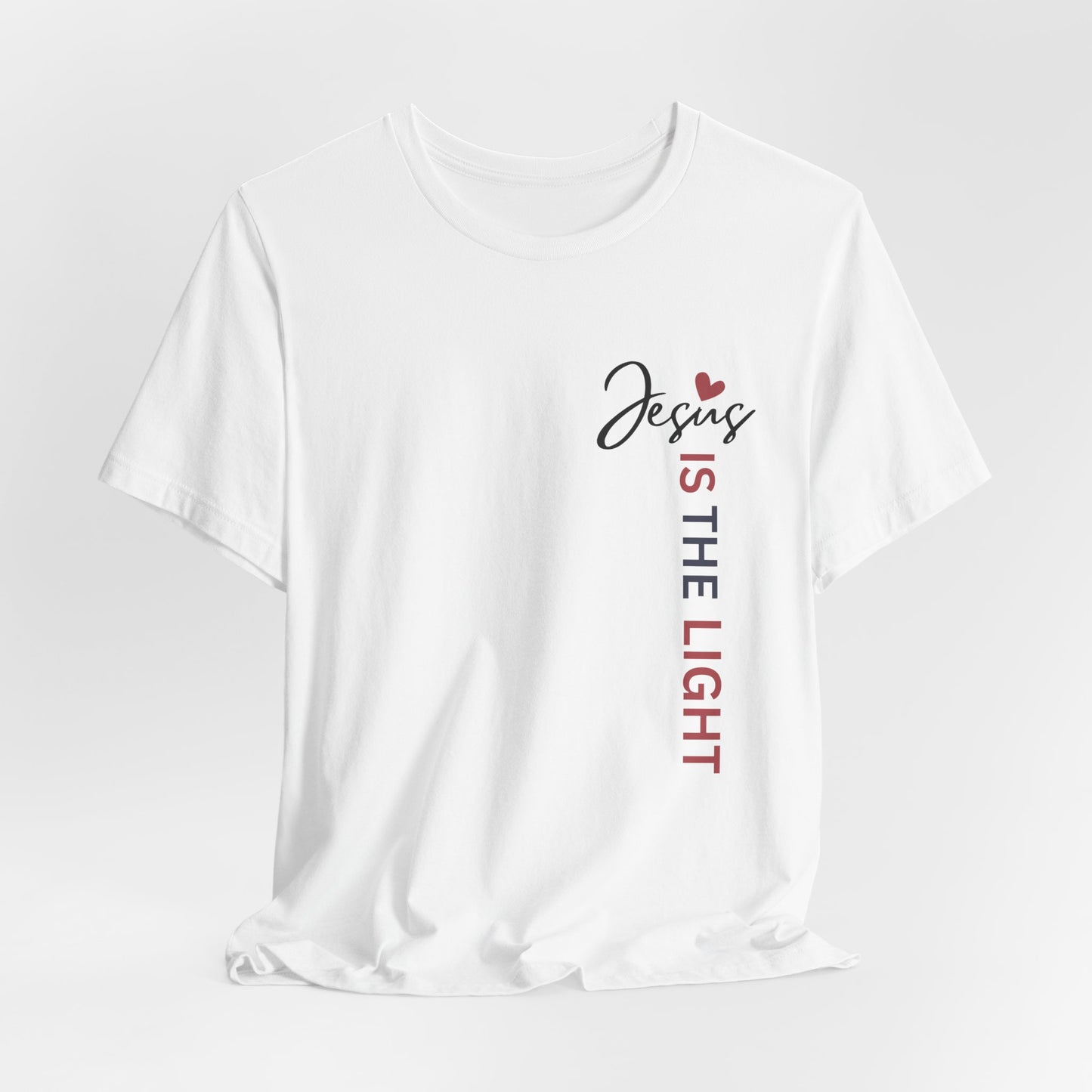 Inspirational Jesus Floral Cross Tee - Unisex Short Sleeve Shirt