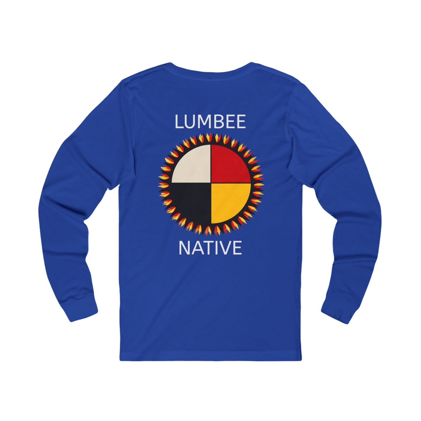Lumbee Native 575 Long Sleeve Tee — Native Pride Tribal Circle Design