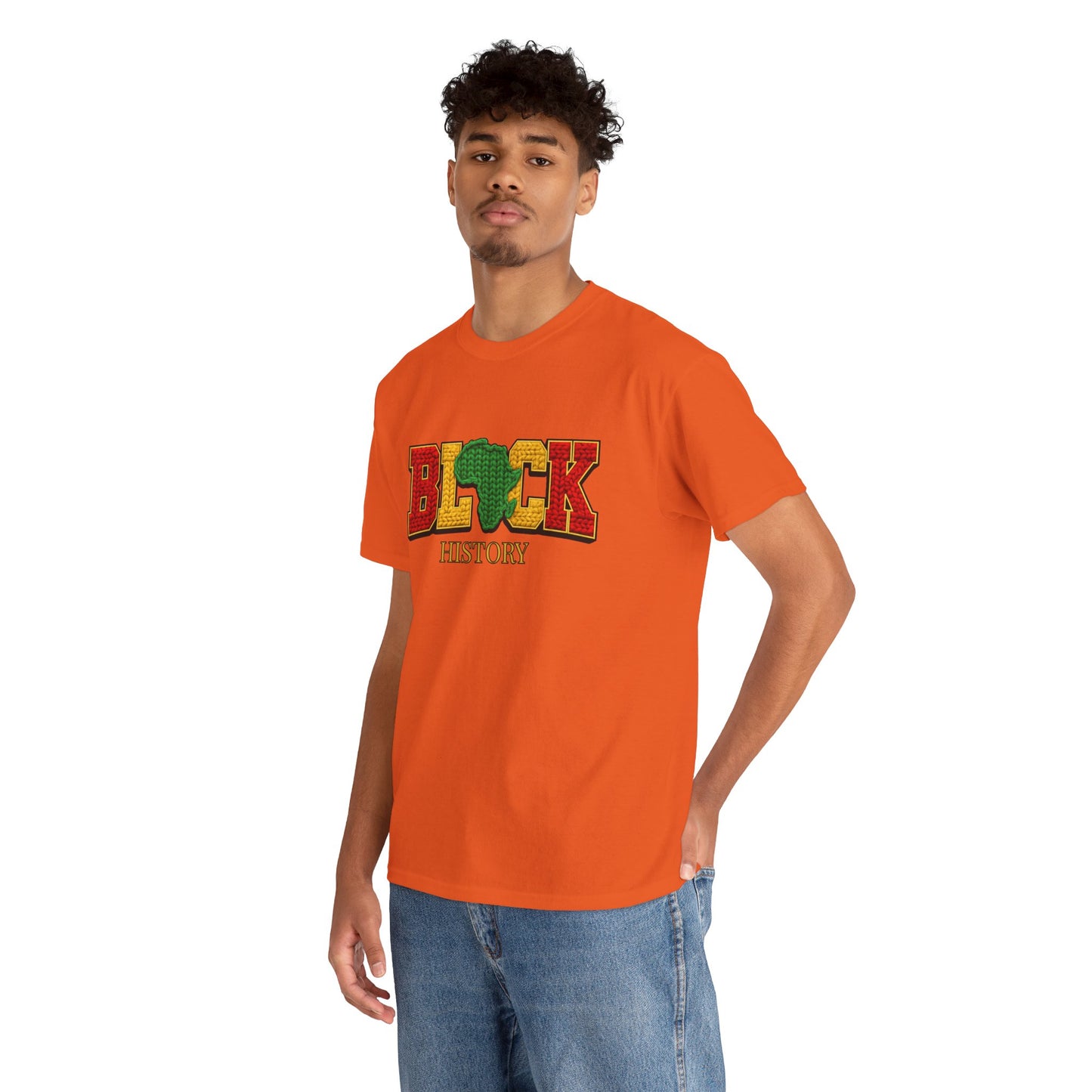 Black History T-Shirt — Retro Pan-African Map Design