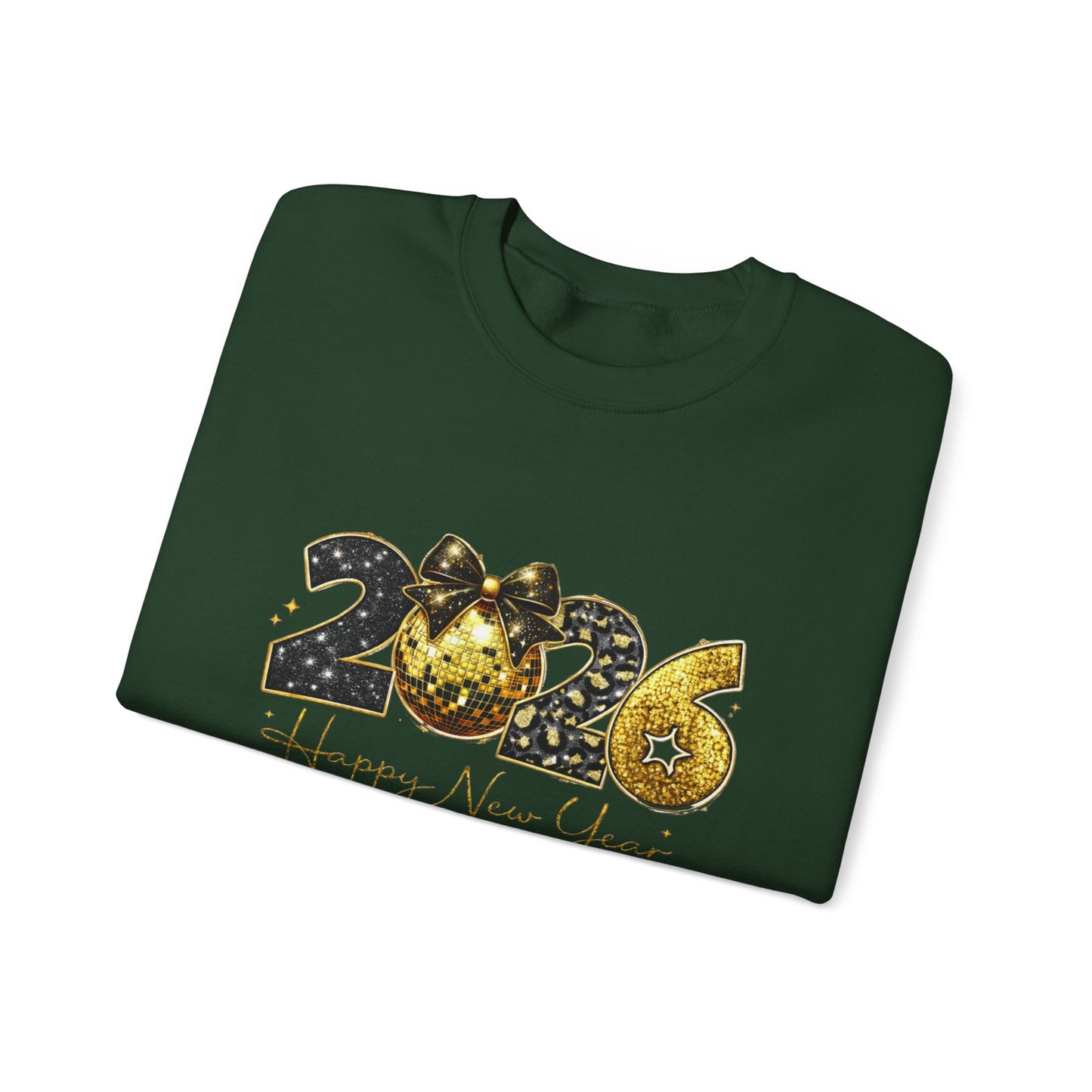 2026 Happy New Year Crewneck Sweatshirt