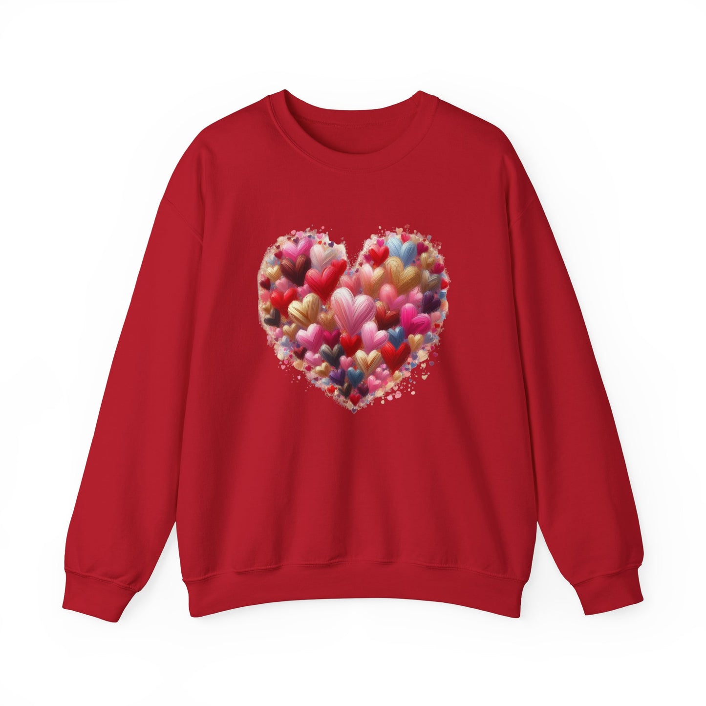 Heart Print Sweatshirt