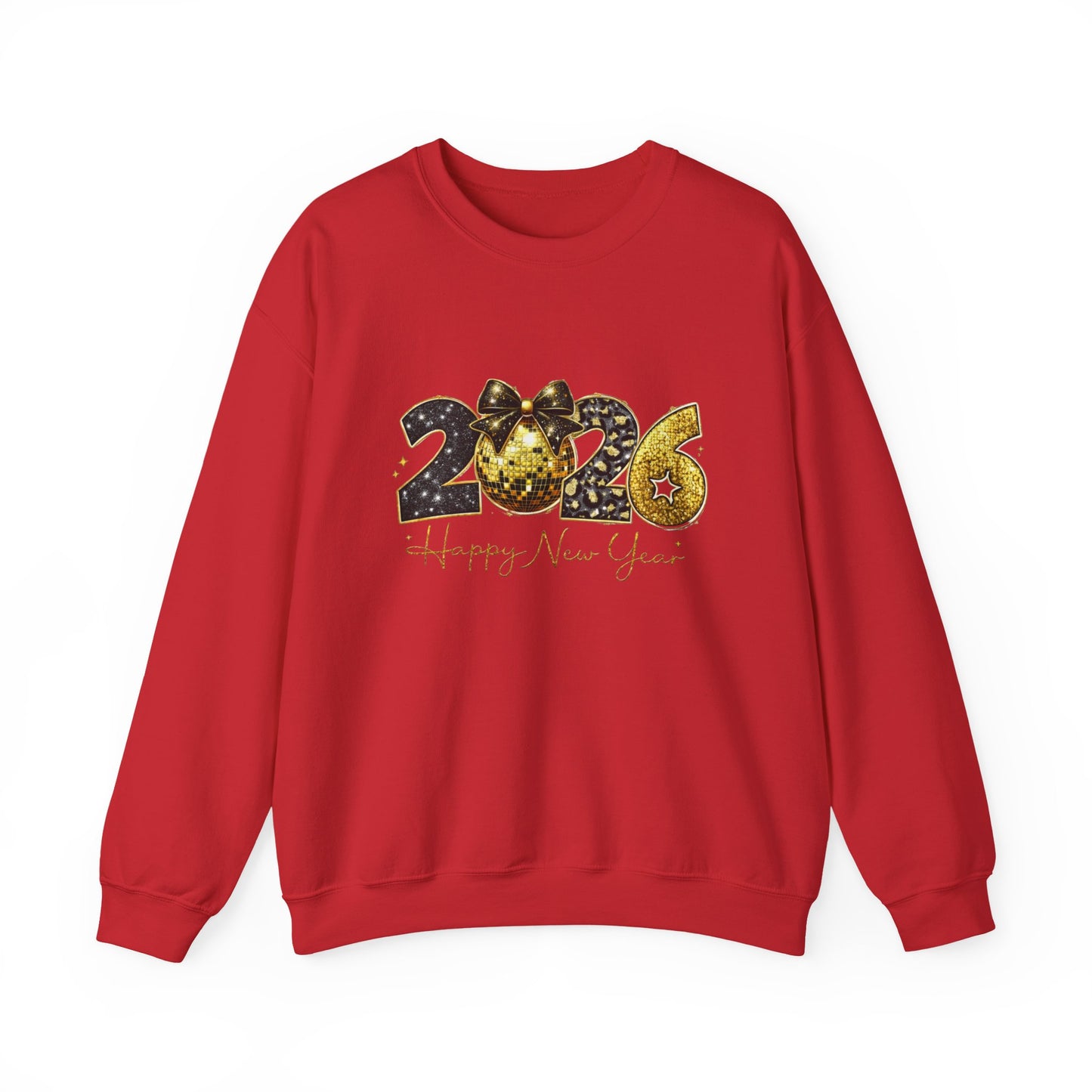 2026 Happy New Year Crewneck Sweatshirt