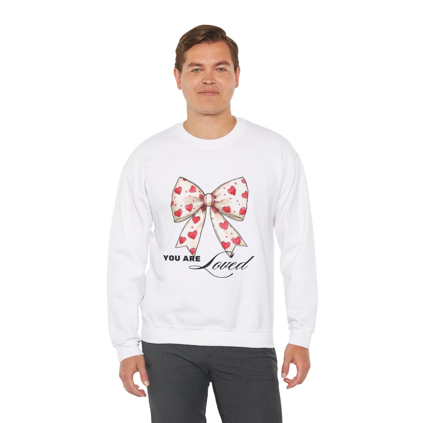 You Are Loved Crewneck Sweatshirt