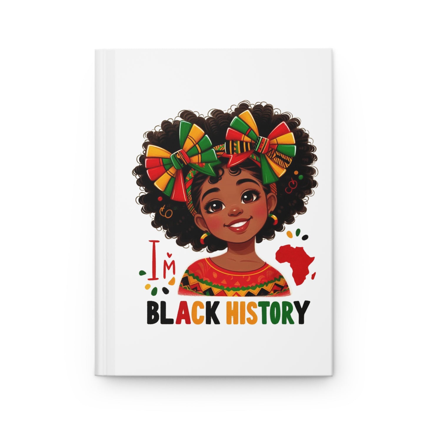 Matte Hardcover Journal - Black History