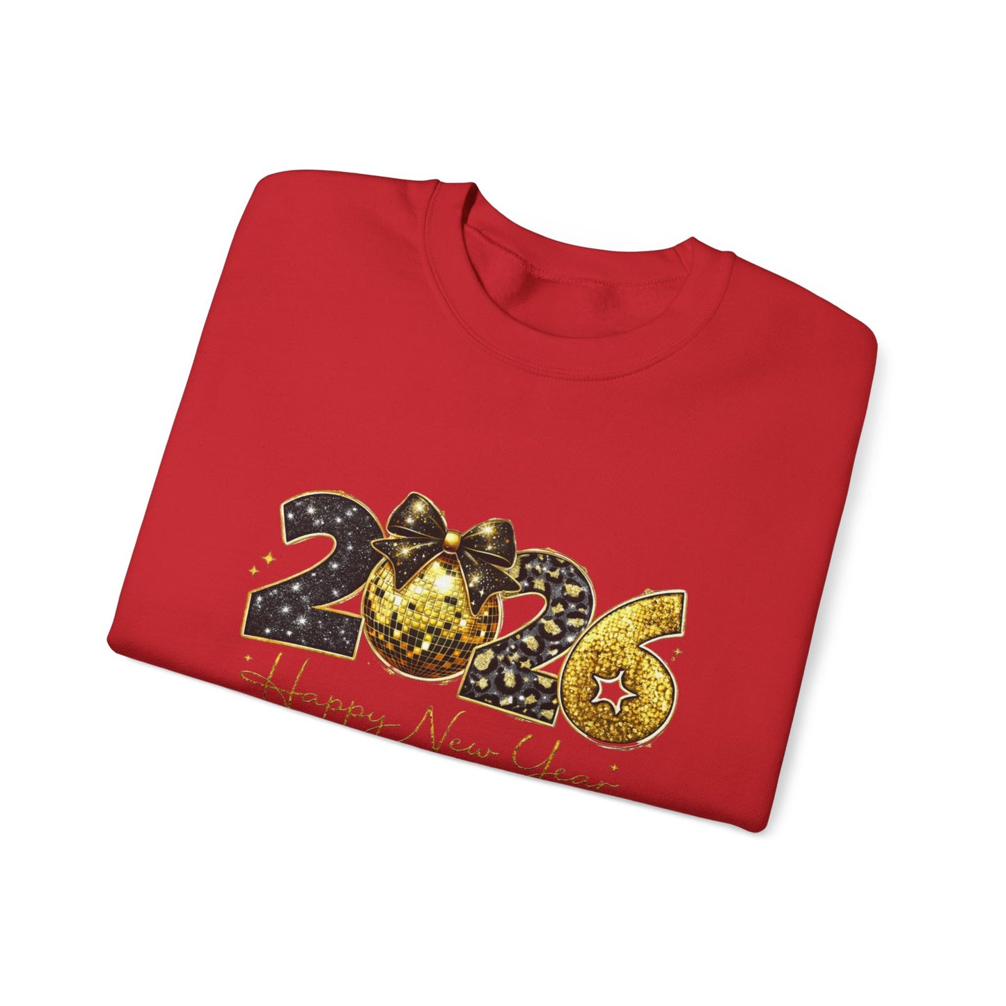 2026 Happy New Year Crewneck Sweatshirt