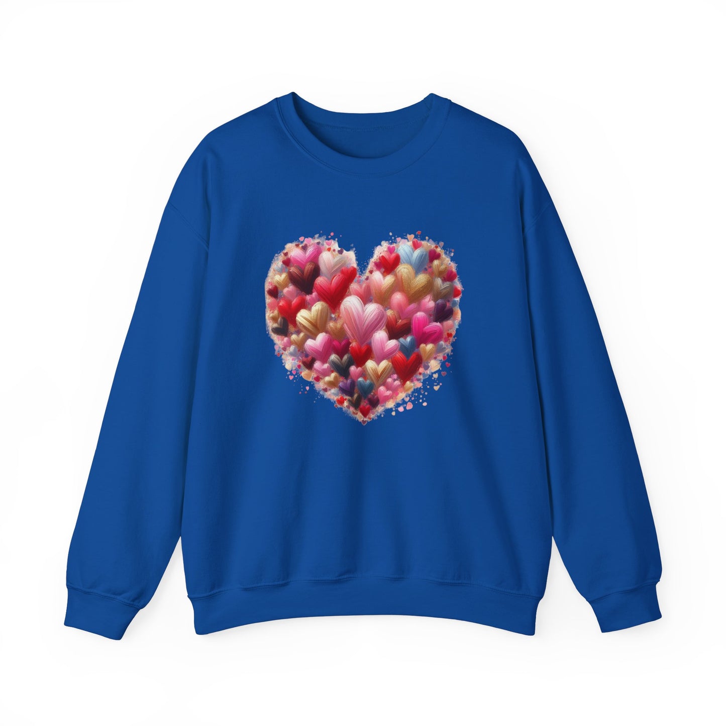 Heart Print Sweatshirt