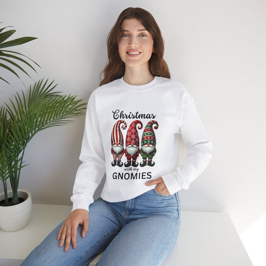 Christmas Gnomies Crewneck Sweatshirt