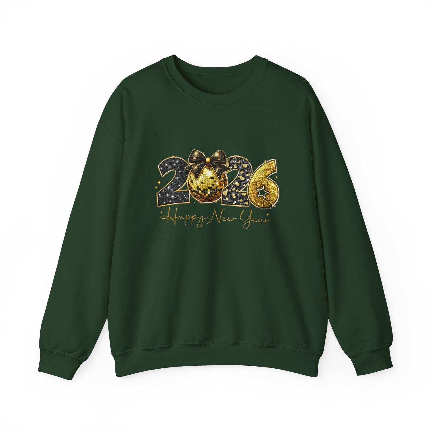 2026 Happy New Year Crewneck Sweatshirt