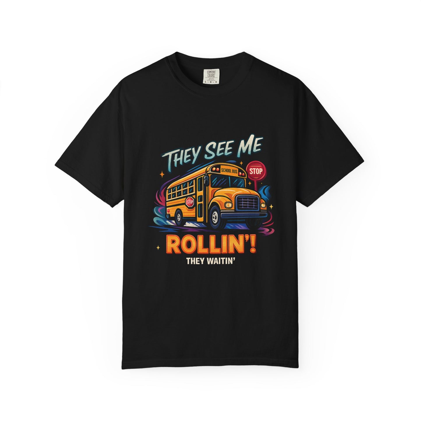 Retro Bus Graphic T-Shirt - Fun Streetwear, Comfortable Casual Tee, Summer Fashion, Gift for Travelers, Back to School