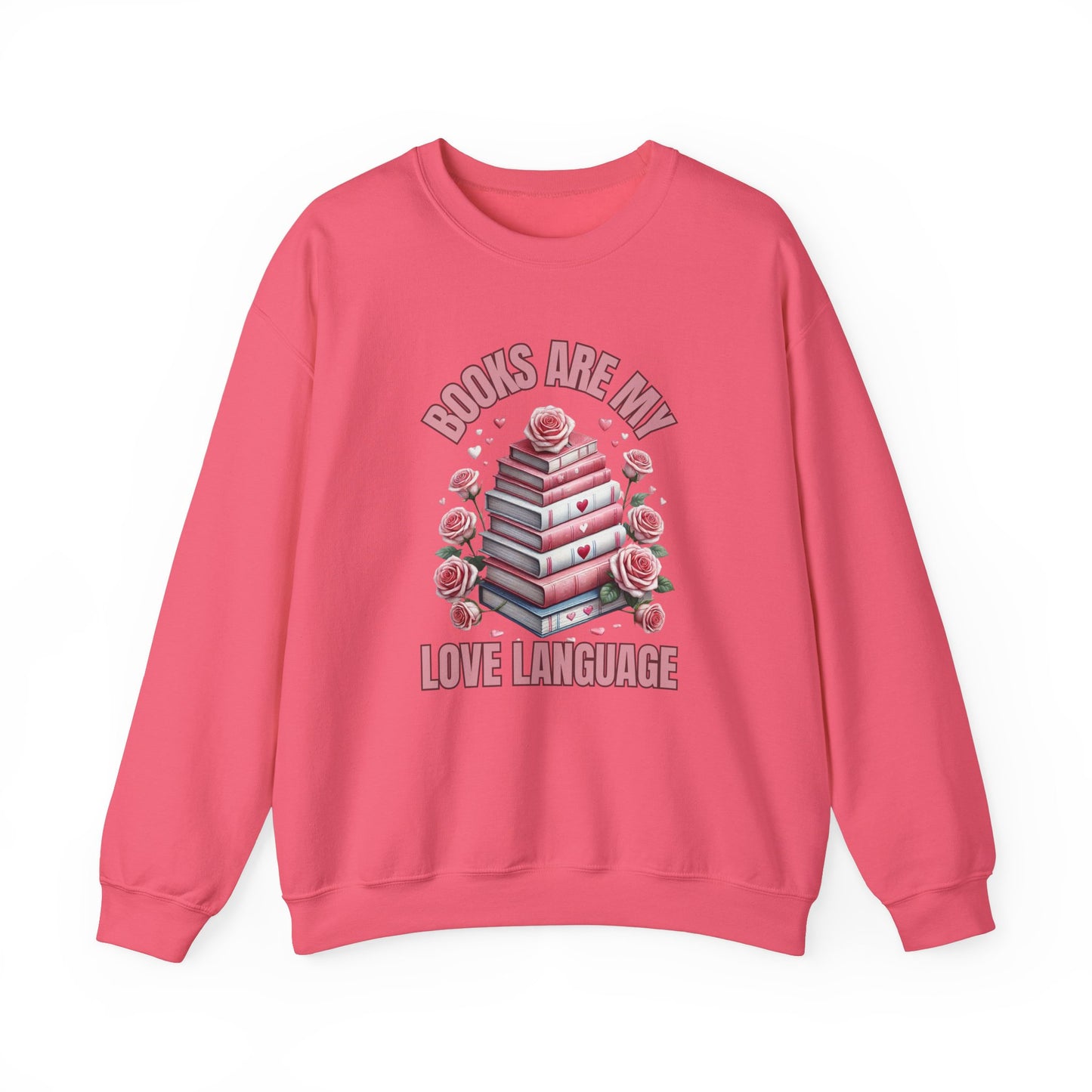 Books Are My Love Language-Unisex Crewneck Sweatshirt