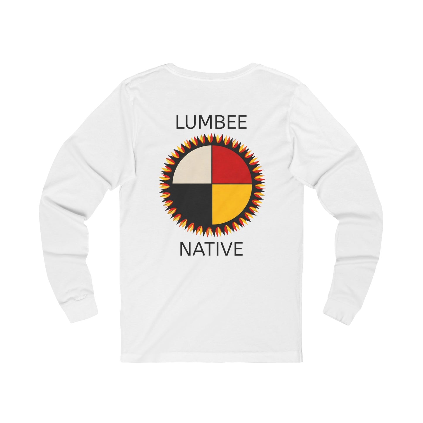 Lumbee Native 575 Long Sleeve Tee — Native Pride Tribal Circle Design