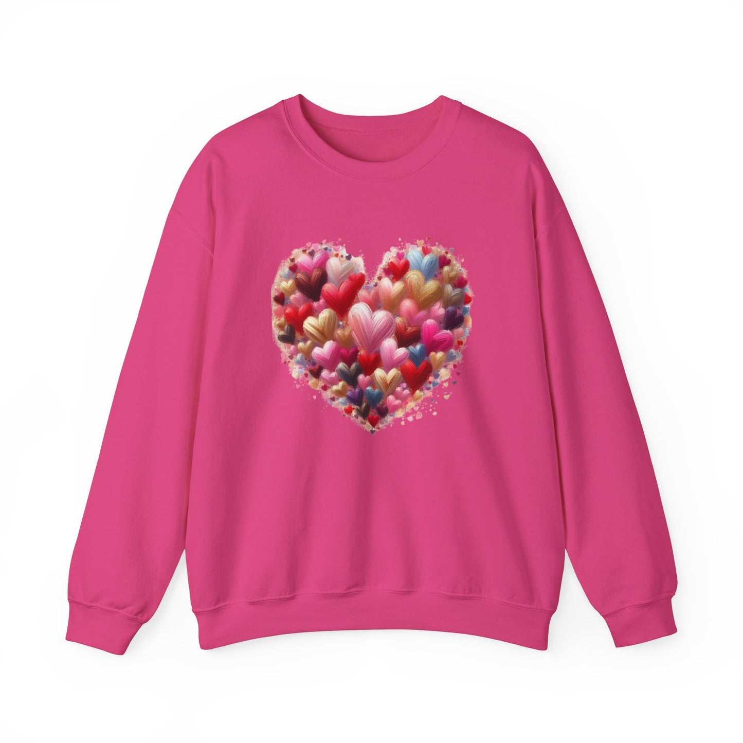 Heart Print Sweatshirt