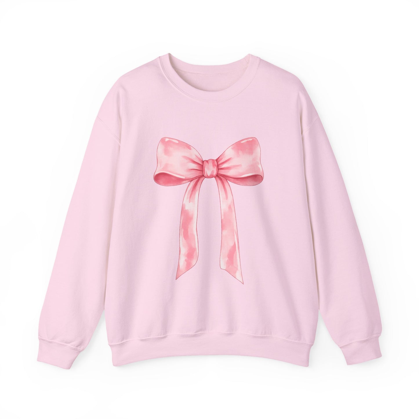 Pink Bow Valentine Crewneck Sweatshirt