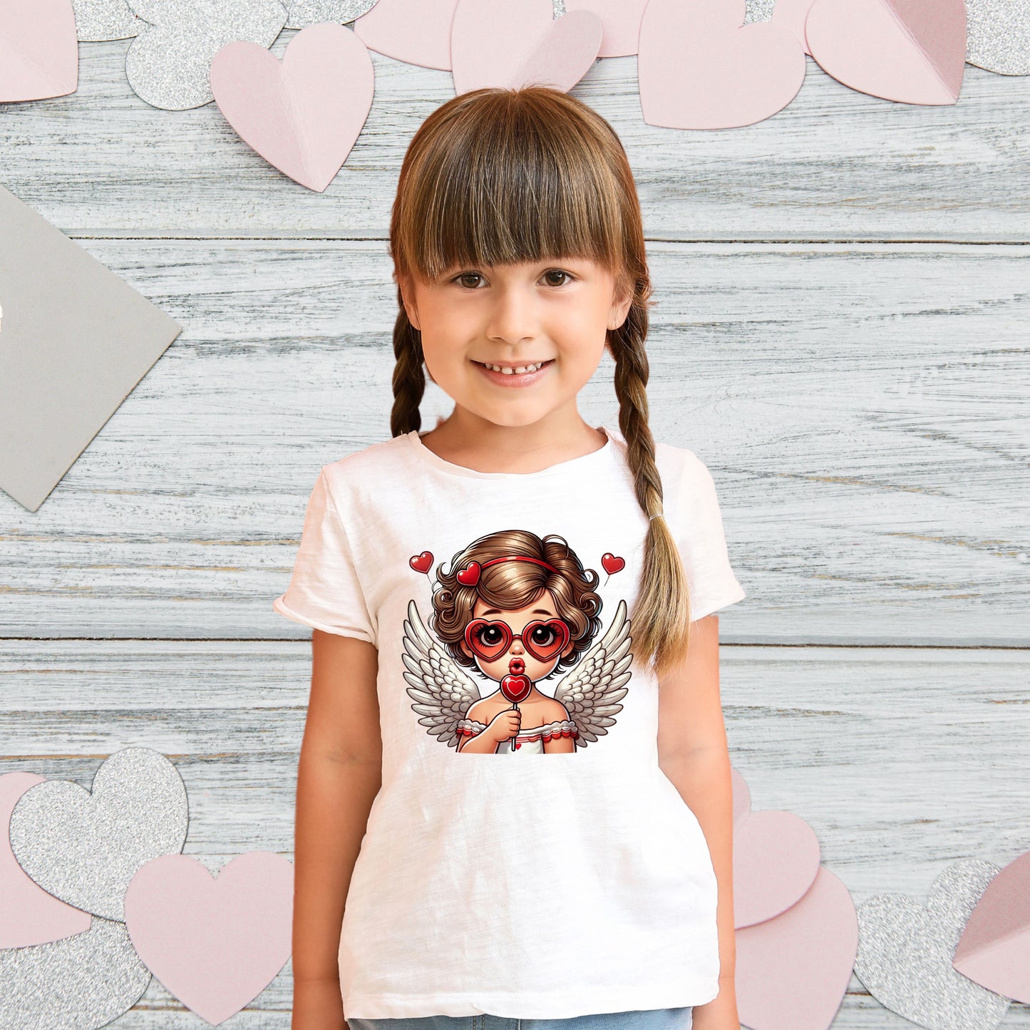 Toddler T-Shirt Baby Cupid Design