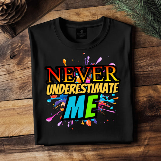 Never Underestimate Me - Unisex Heavy Blend™ Crewneck Sweatshirt