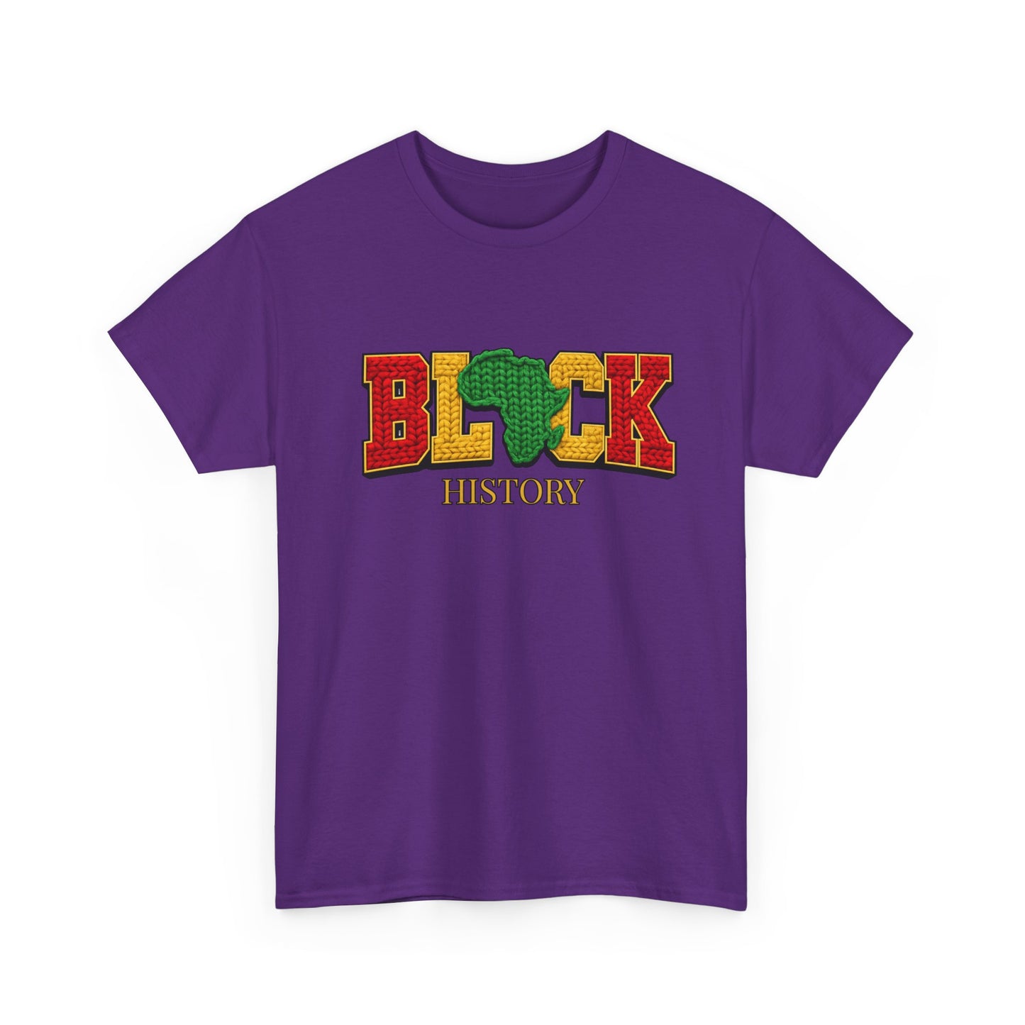 Black History T-Shirt — Retro Pan-African Map Design