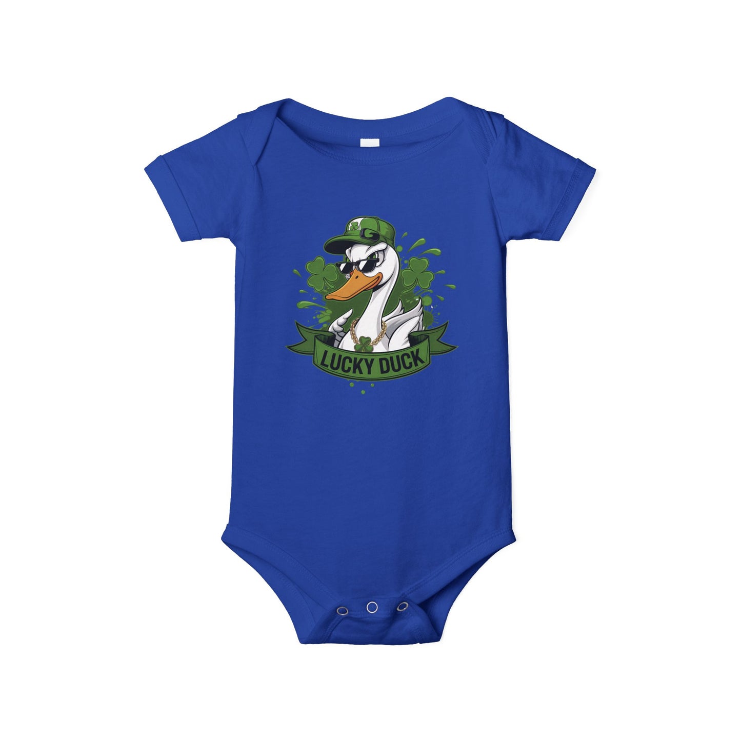 Lucky Duck Infant Jersey One Piece – Adorable Baby Bodysuit for Little Ones