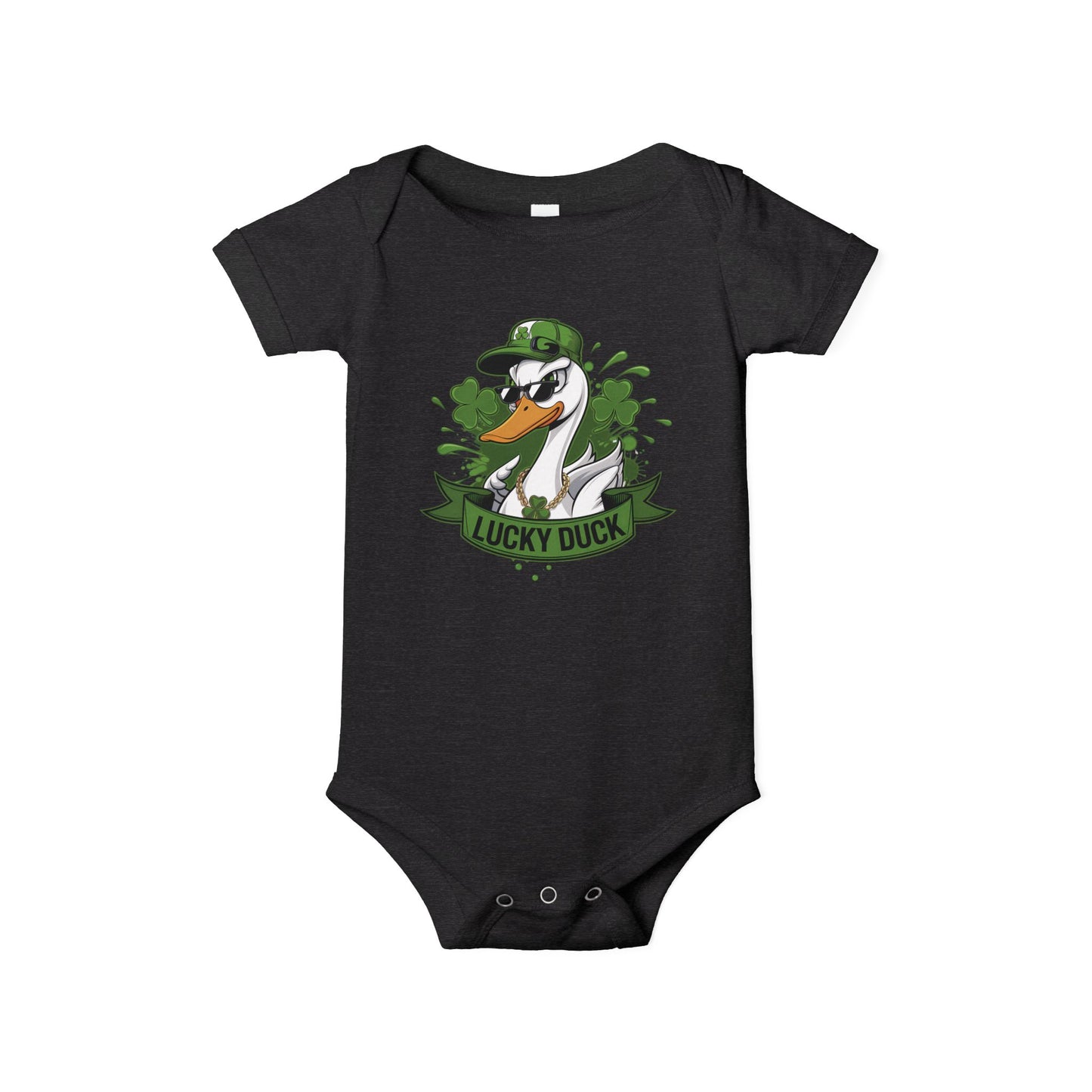 Lucky Duck Infant Jersey One Piece – Adorable Baby Bodysuit for Little Ones