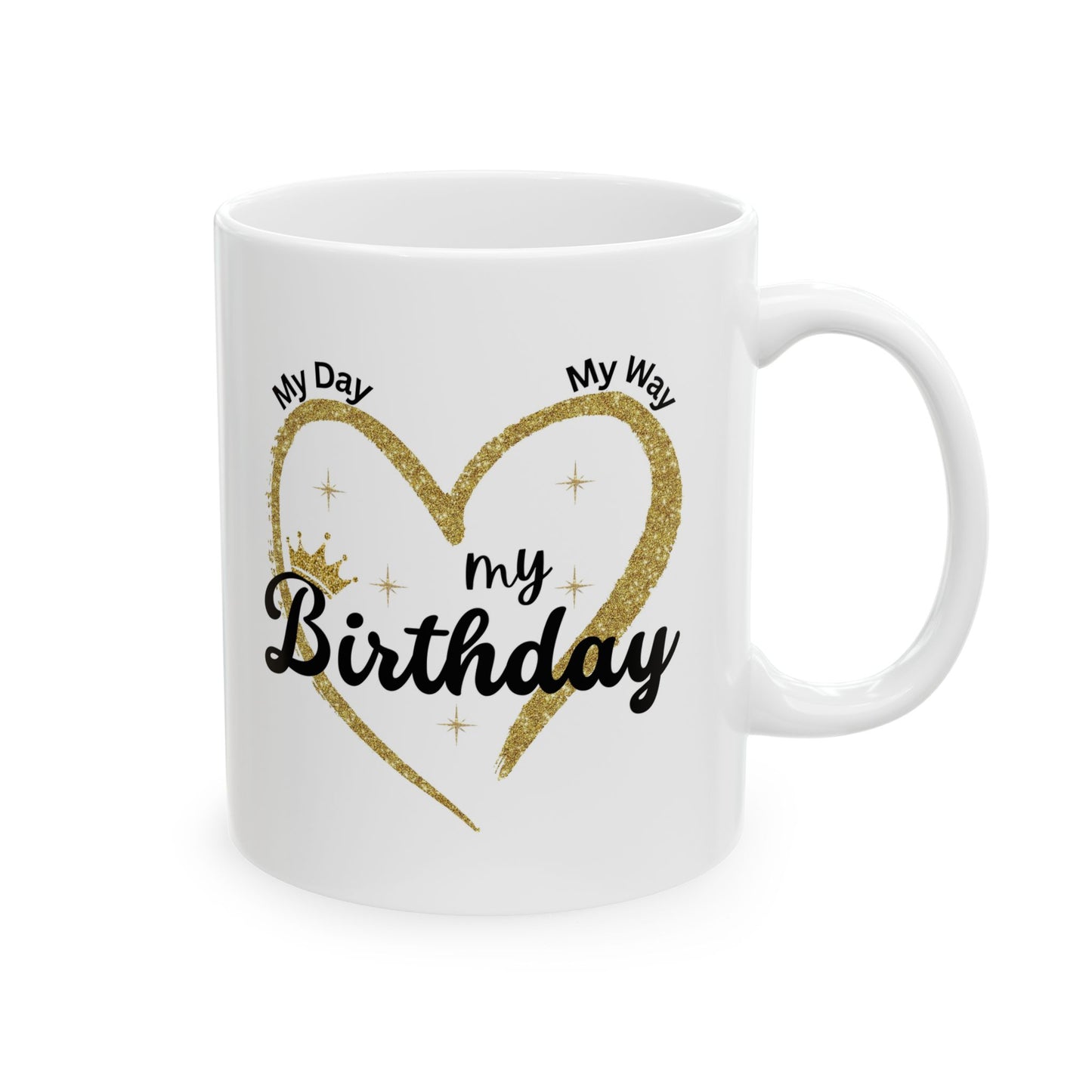 My Birthday Ceramic Mug, (11oz)