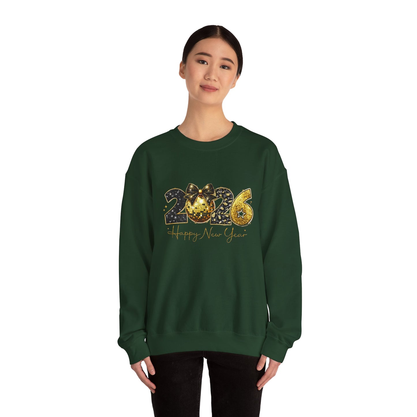 2026 Happy New Year Crewneck Sweatshirt