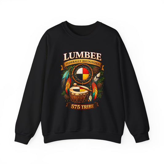 Lumbee 575 Tribe Sweatshirt – Federally Recognized Native American Crewneck