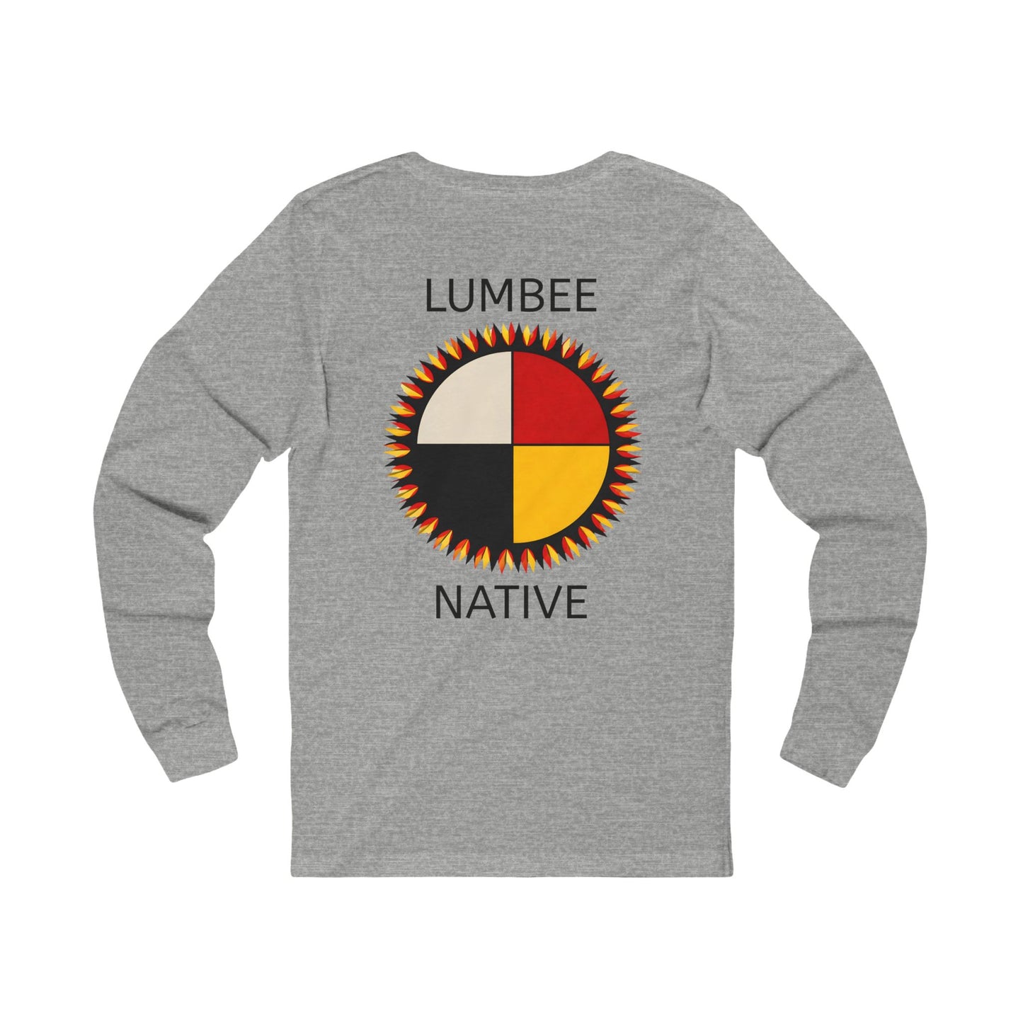 Lumbee Native 575 Long Sleeve Tee — Native Pride Tribal Circle Design