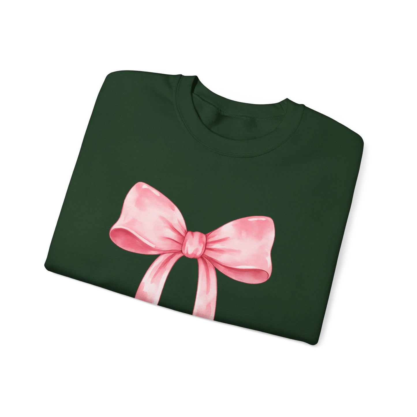Pink Bow Valentine Crewneck Sweatshirt