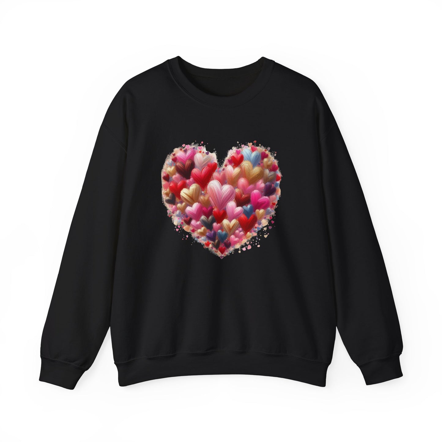 Heart Print Sweatshirt