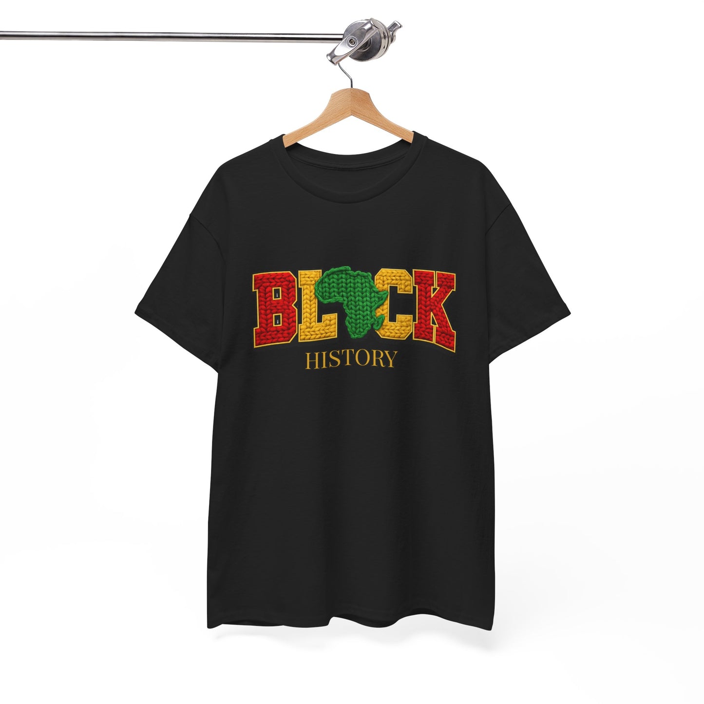 Black History T-Shirt — Retro Pan-African Map Design