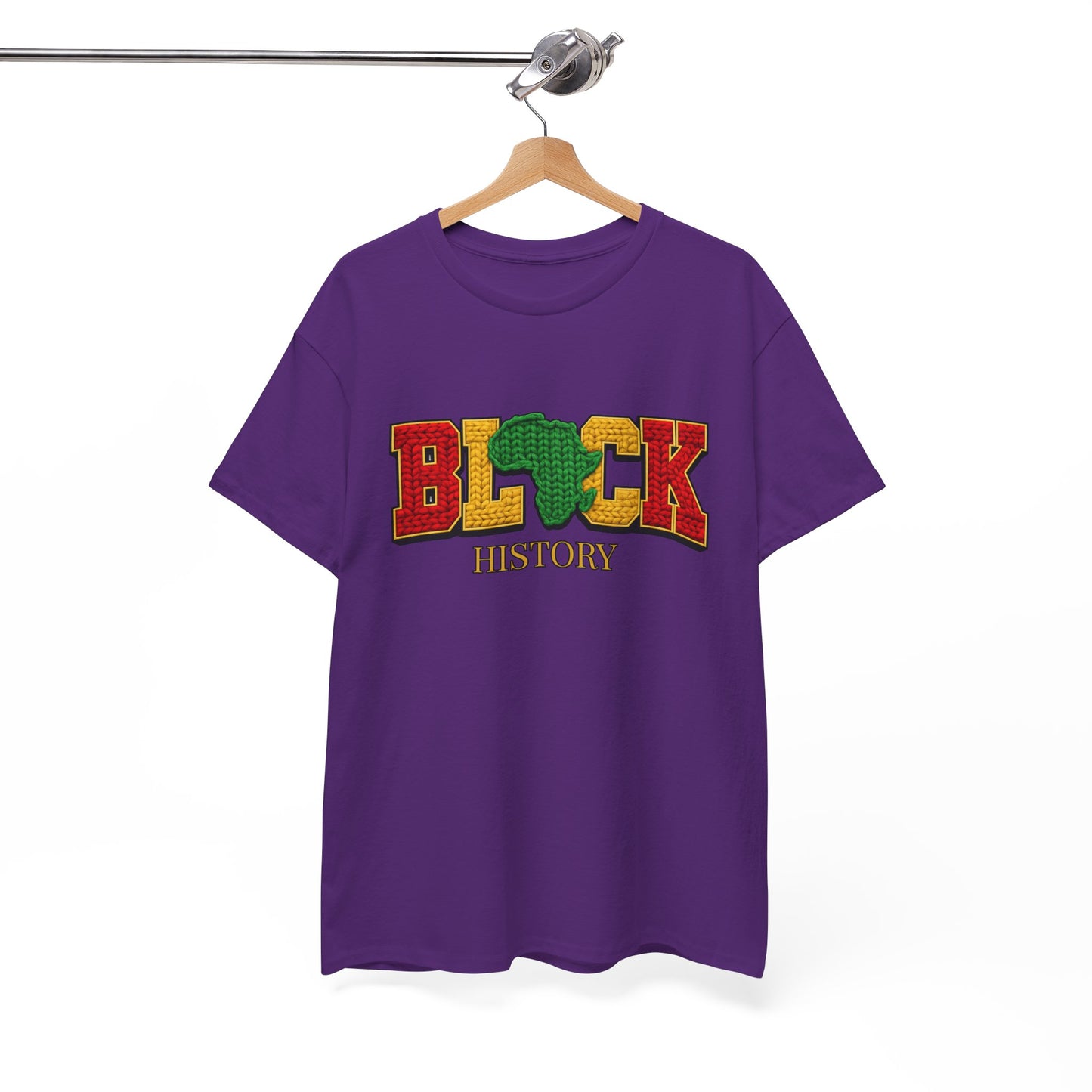 Black History T-Shirt — Retro Pan-African Map Design