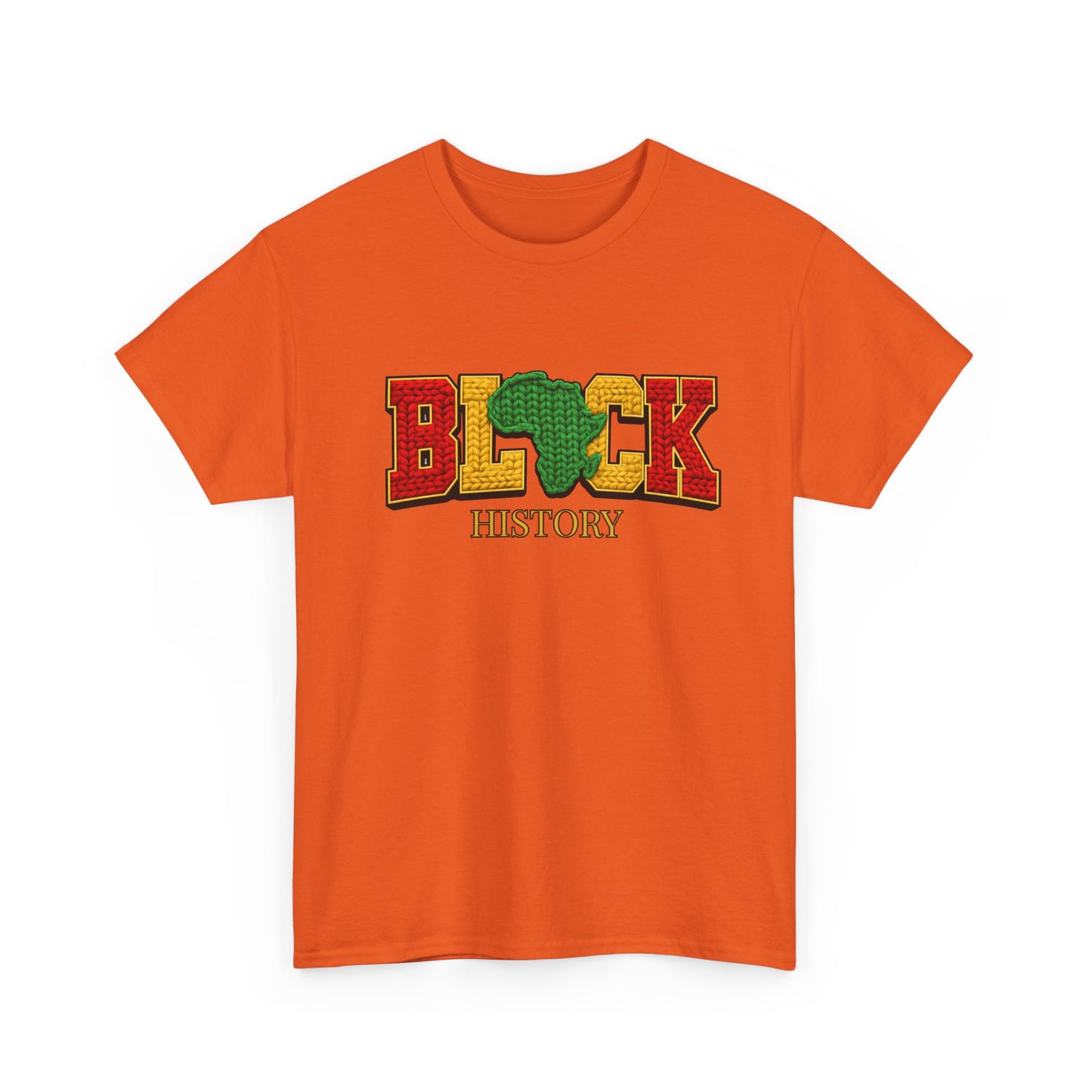 Black History T-Shirt — Retro Pan-African Map Design