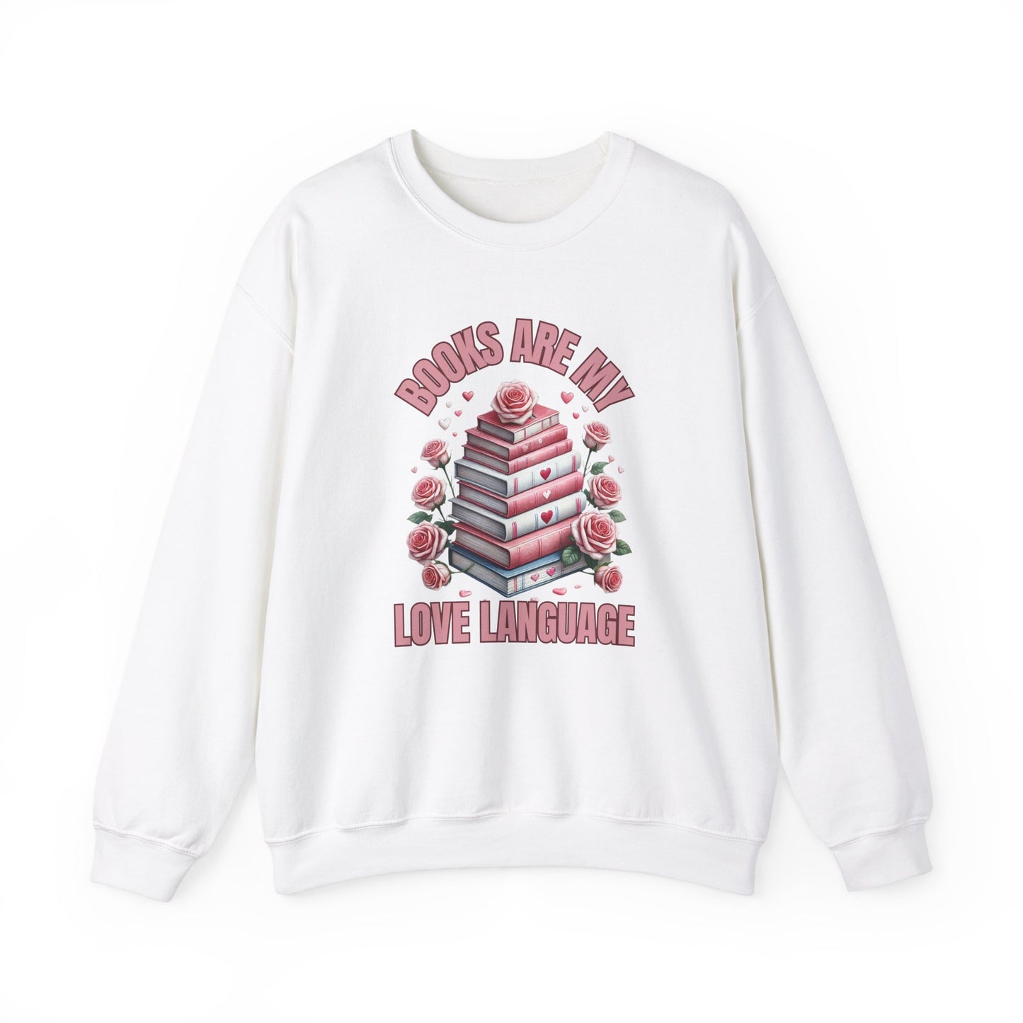 Books Are My Love Language-Unisex Crewneck Sweatshirt