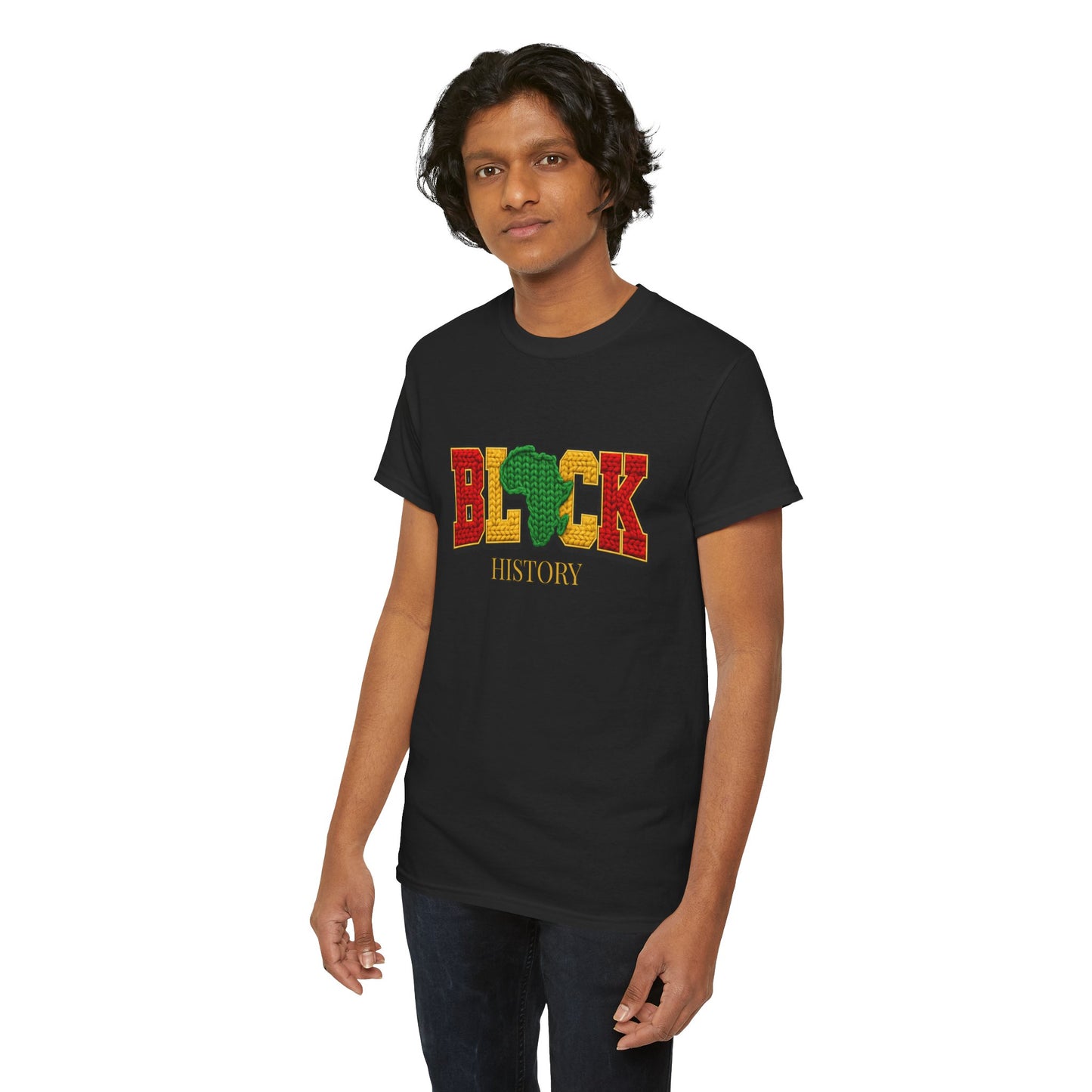 Black History T-Shirt — Retro Pan-African Map Design