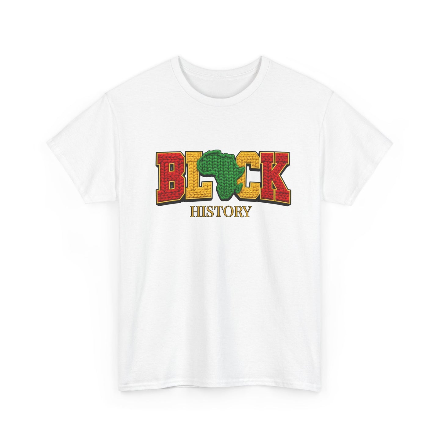 Black History T-Shirt — Retro Pan-African Map Design