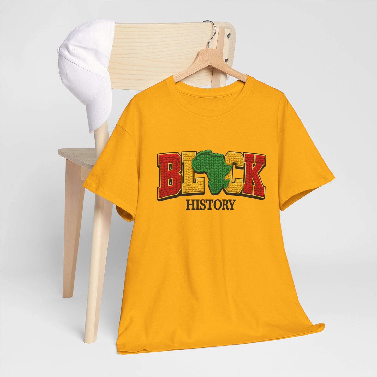 Black History T-Shirt — Retro Pan-African Map Design