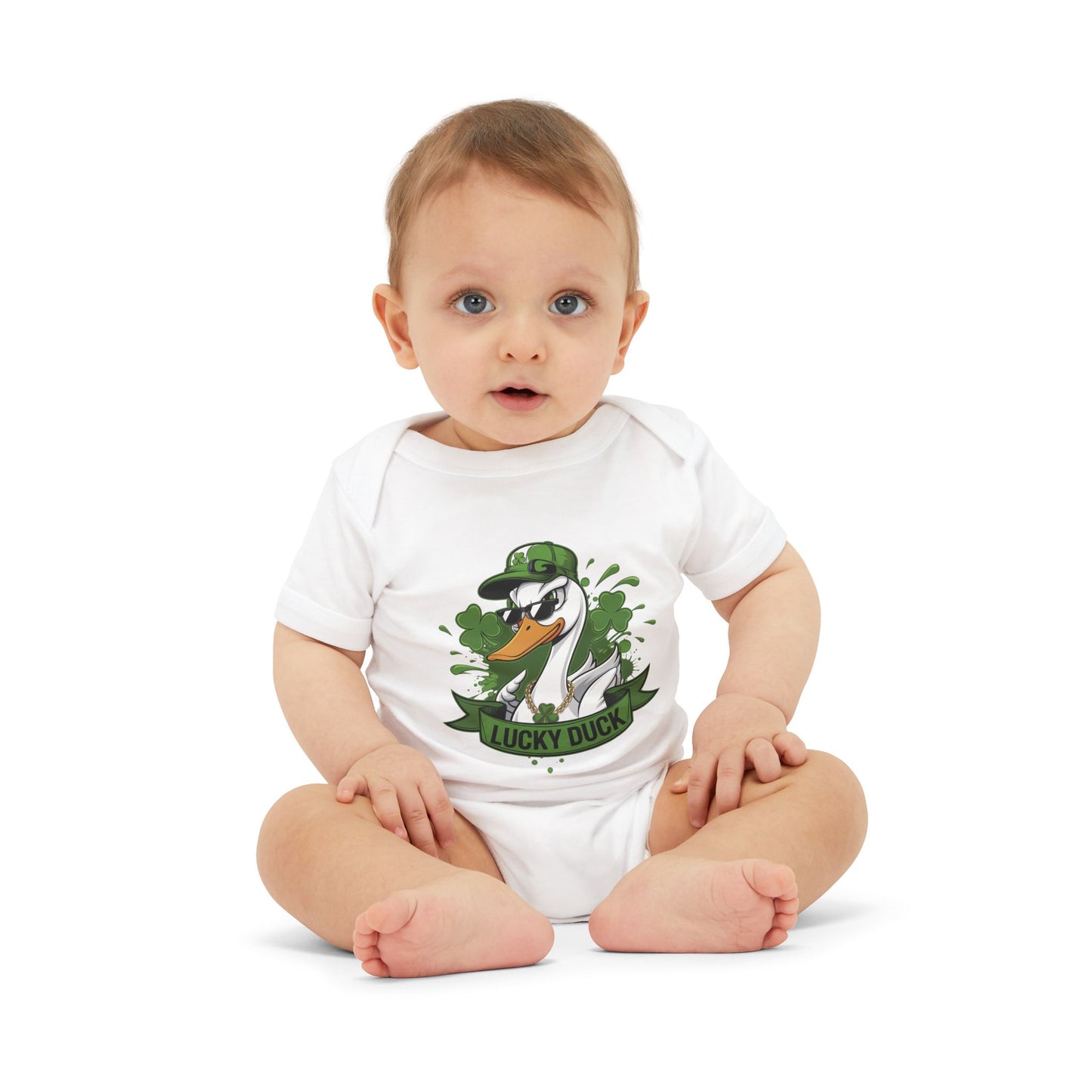 Lucky Duck Infant Jersey One Piece – Adorable Baby Bodysuit for Little Ones