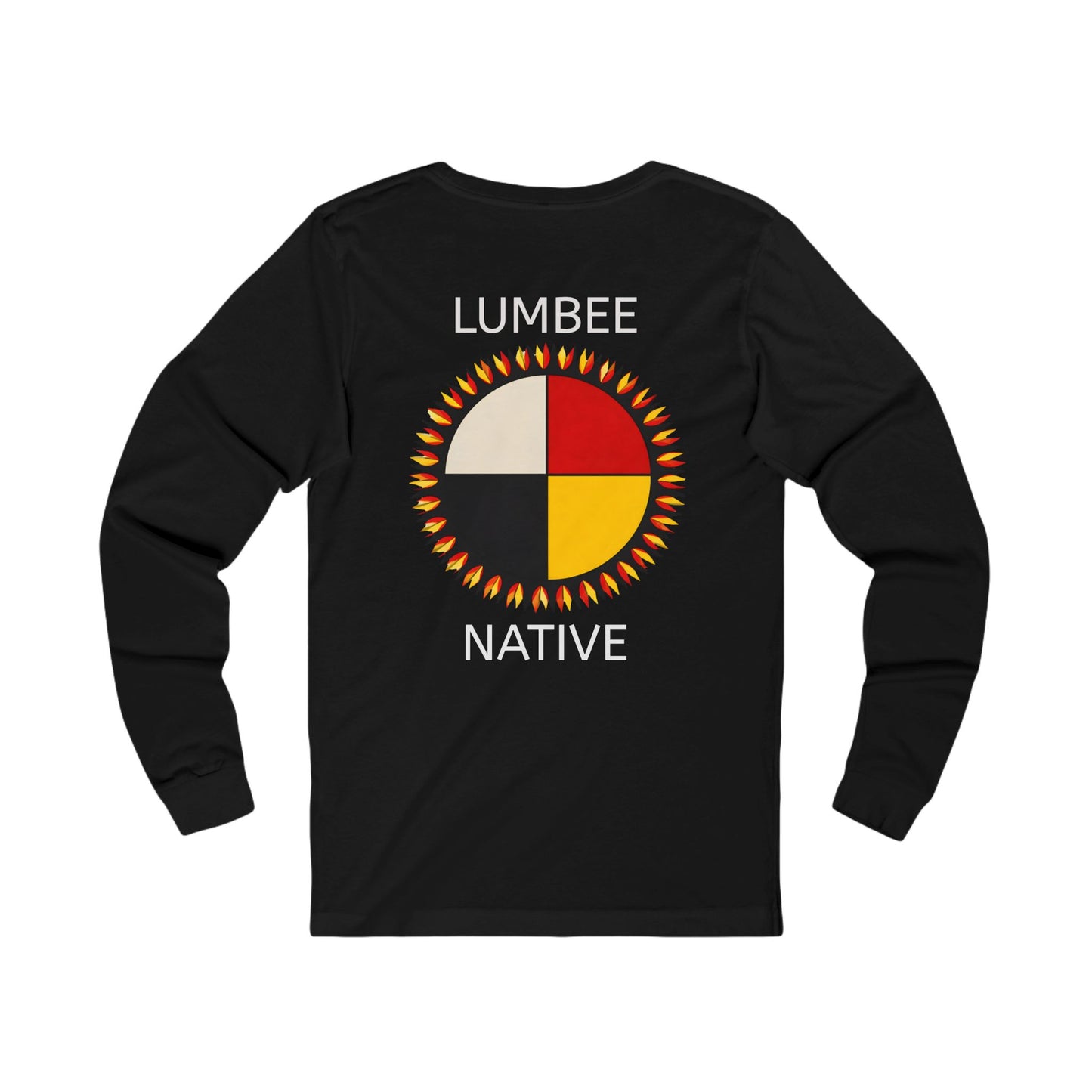Lumbee Native 575 Long Sleeve Tee — Native Pride Tribal Circle Design