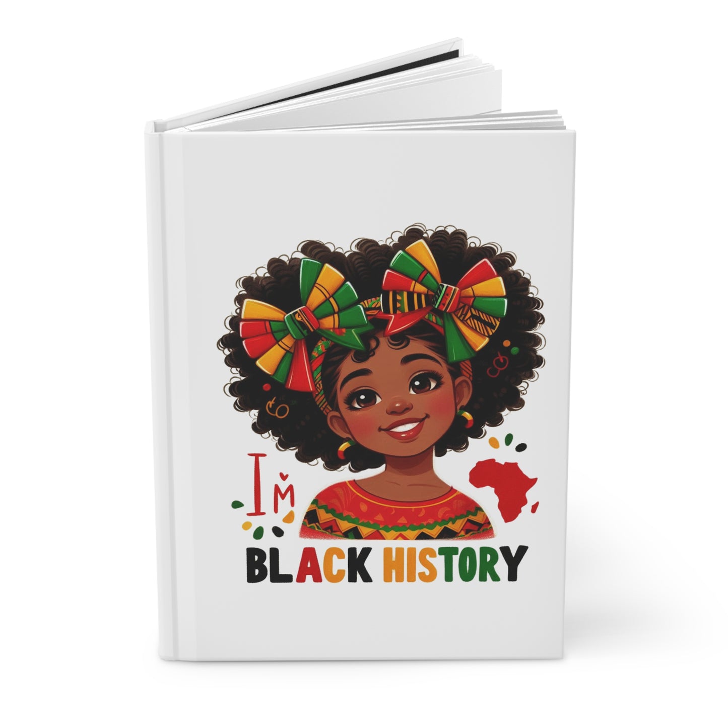 Matte Hardcover Journal - Black History