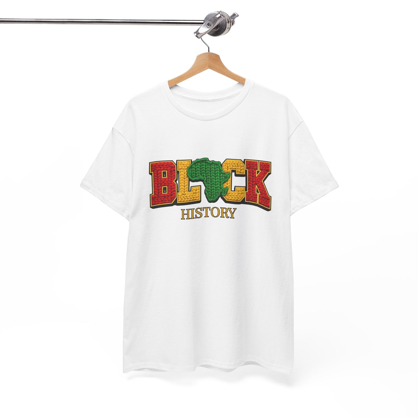 Black History T-Shirt — Retro Pan-African Map Design