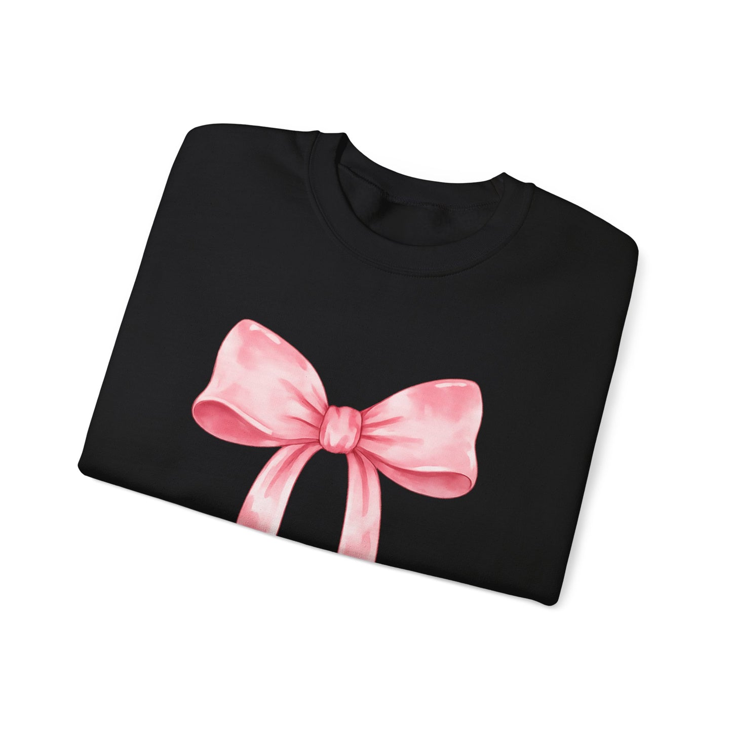 Pink Bow Valentine Crewneck Sweatshirt