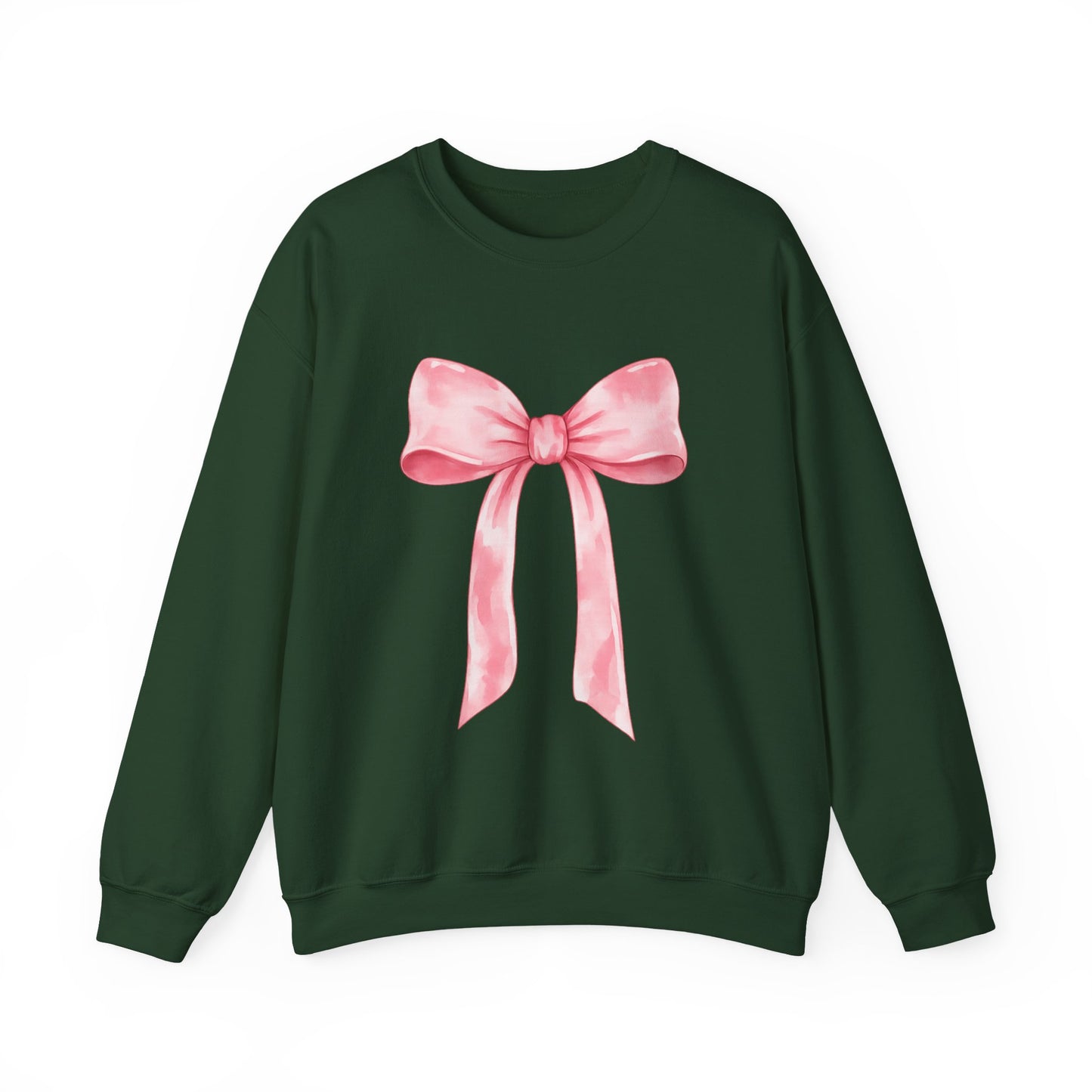 Pink Bow Valentine Crewneck Sweatshirt