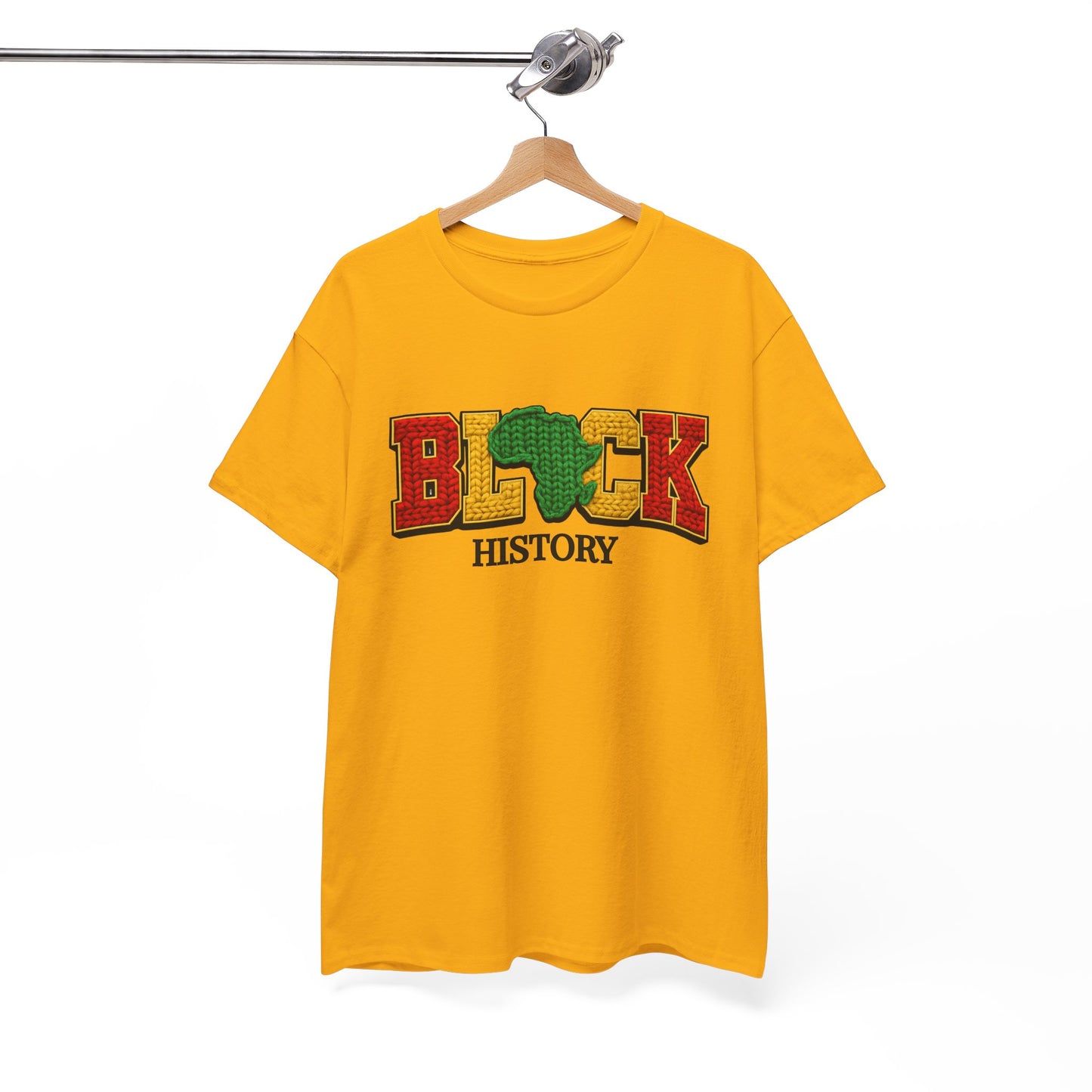 Black History T-Shirt — Retro Pan-African Map Design