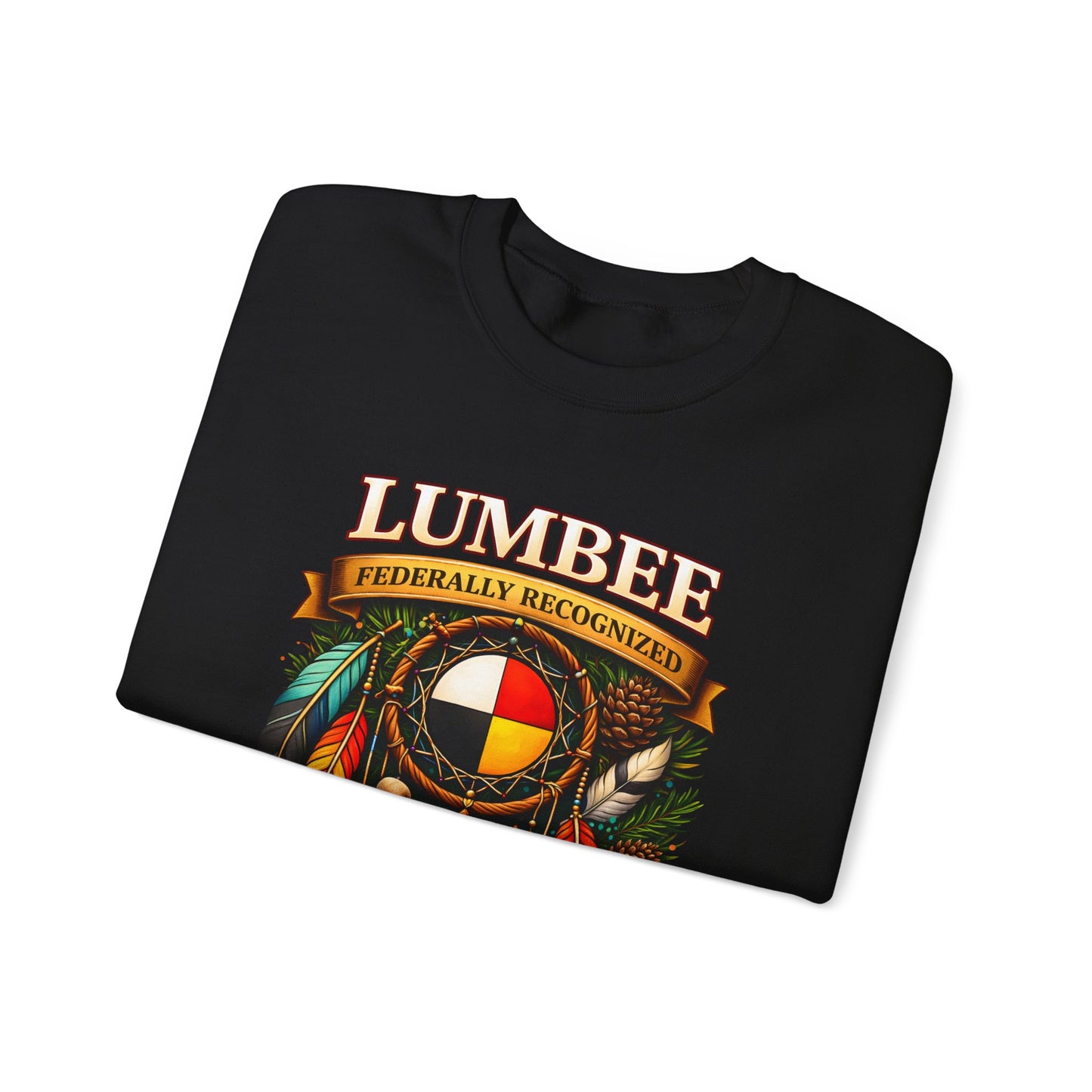 Lumbee 575 Tribe Sweatshirt – Federally Recognized Native American Crewneck